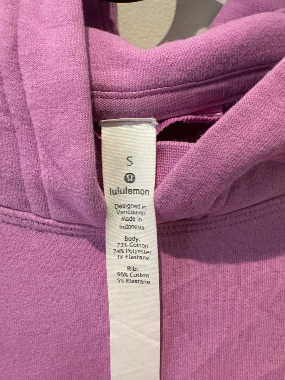 Lululemon All Yours Hoodie Orchid Pink - Picture 3 of 8